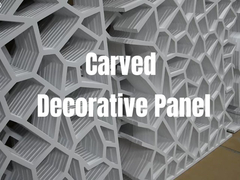 Carved decorative  panel