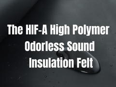 High Polymer Odorless Sound Insulation Felt 610x610mm For Soundproofing Rooms