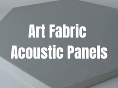 Multiple Shapes Art Fabric Wrapped Acoustic Panels For Interior Decoration