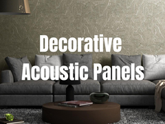 Eco-Conscious Recyclable Material Decorative Acoustic Panels Fabric Finish