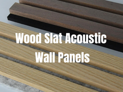 Customized Different Colors Wood Slat Acoustic Panel Meet Aesthetic Requirements