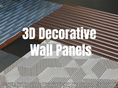 1200x2400mm 3D Embossed Wall Panels For Living Room And Office Decor