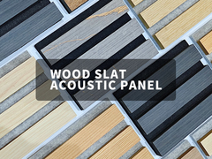 Acoustic Wood Slat Panels for Elegant Sound Control and Interior Enhancement