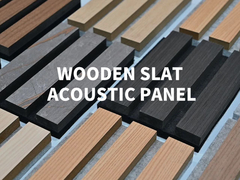 Wood Slat Acoustic Panels for Enhanced Sound Absorption and Natural Aesthetic Appeal