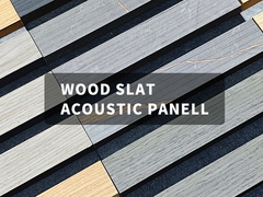 Black Acoustic Wood Slat Panels for Stylish Sound Control in Any Environment