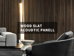 Stylish Wood Slat Acoustic Panels for Noise Reduction and Visual Harmony