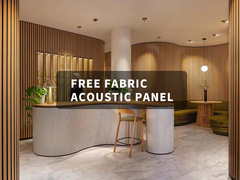 Eco-Friendly And Stylish Wood Slat Acoustic Panels For Meeting Room
