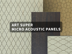Super Micro-Perforated Acoustic Panel For Sound Absorption And Luxury Appeal