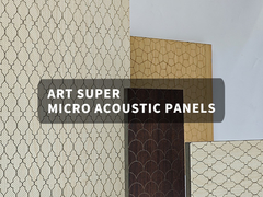 Interior MDF Micro Perforated Acousitic Panels , Acoustic Sound Panels For Walls OEM
