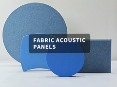 Eco-Friendly Art Fabric Acoustic Panels Versatile For Multipurpose Halls With 0.9 NRC
