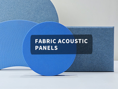 E1 Grade Eco Friendly Fabric Acoustic Panels Soundproof 25mm 50mm Thickness