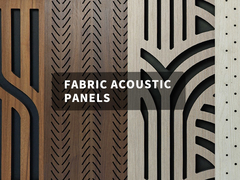 Artistic Sound Absorption Panels For Interior Design & Acoustics
