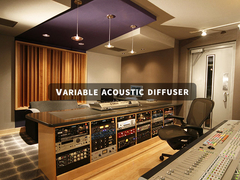 Clear and Enveloping Audio Experience Wood Variable Acoustic Diffuser Panels