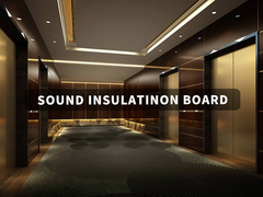 High-Density And Eco-Friendly Sound Insulation Board For Recording Studios And KTV