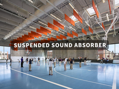Suspended Sound Absorber