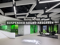Suspended Sound Absorber