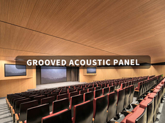 Balance Style And Silence With Winego Grooved Wall Panels For Cultural Spaces