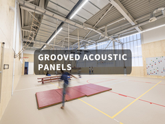 High-End Grooved Acoustic Wall Panels with Fire Resistance for Modern Interiors