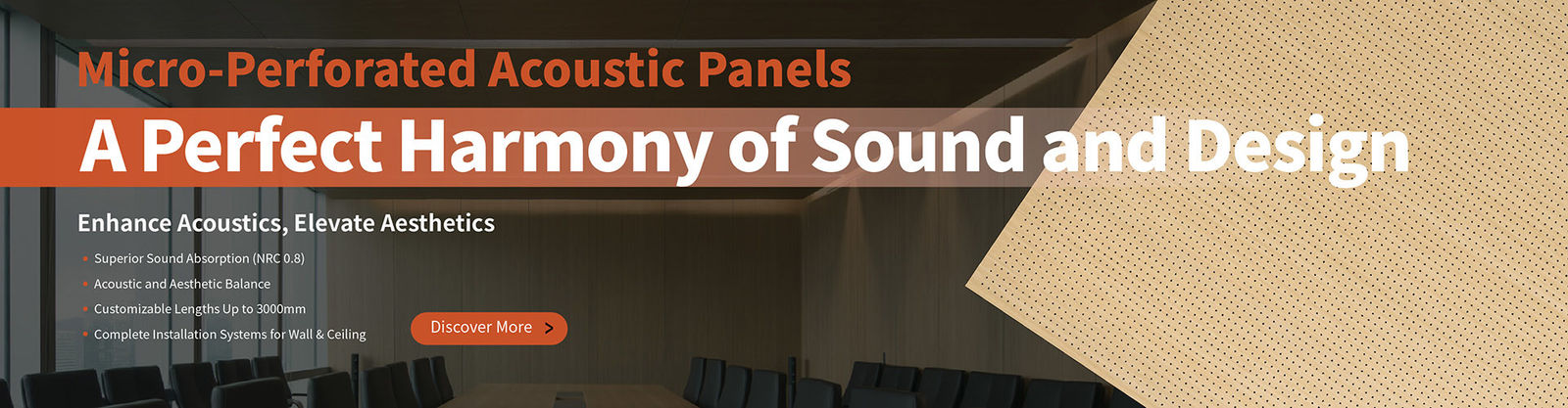 Micro Perforated Acoustic Panels