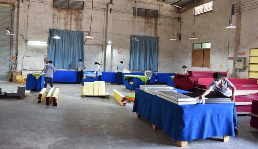 Guangzhou Wuyang Yiguan Acoustic Materials Co., Ltd. manufacturer production line
