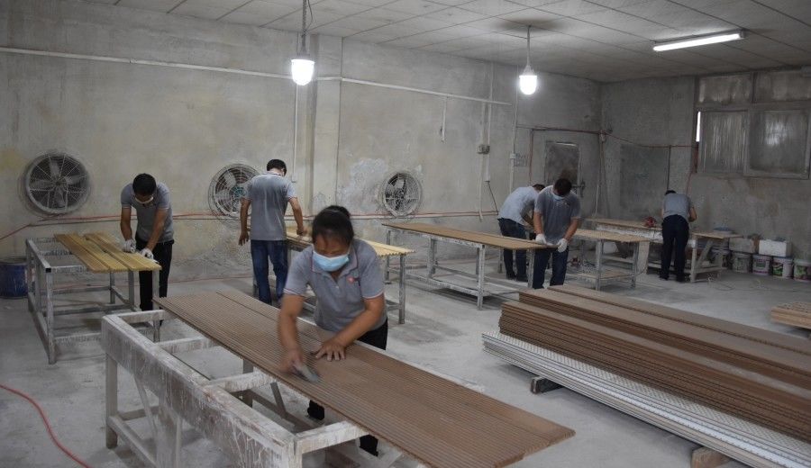 Guangzhou Wuyang Yiguan Acoustic Materials Co., Ltd. manufacturer production line