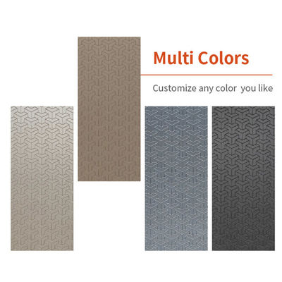 Innovative Design Embossed Veneer Wall Panels For House Decoration 2400mm