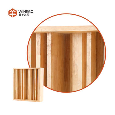 600mm 1200mm length Wood Acoustic Diffuser Panels For Auditorium Acoustics