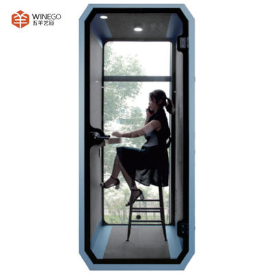 Mini Single Person Acoustic Booth No Disturb Office Soundproof Phone Booth