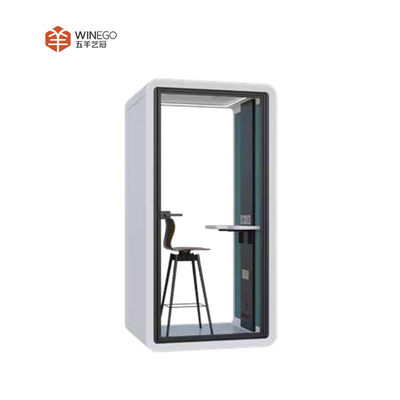 Mini Single Person Acoustic Booth No Disturb Office Soundproof Phone Booth