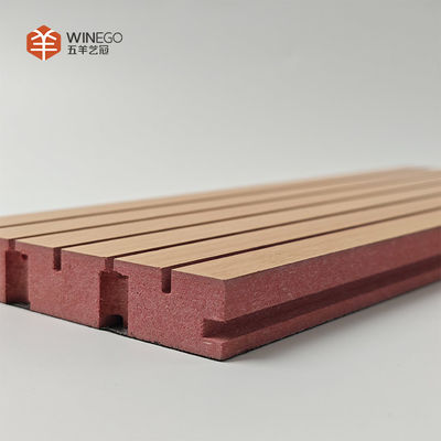 High NRC Grooved Acoustic Panel with Modern Aesthetic Appeal For Versatile Applications
