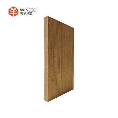 High Performance Micro-perforated Acoustic Panel with Veneer Finish  for Studios