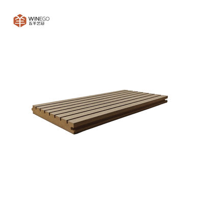 Fire Proof Elevate Acoustic Design Grooved Panels For Premium Sound Environments