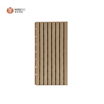 Fire Proof Elevate Acoustic Design Grooved Panels For Premium Sound Environments
