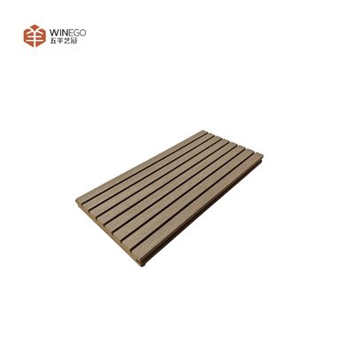 Fire Proof Elevate Acoustic Design Grooved Panels For Premium Sound Environments