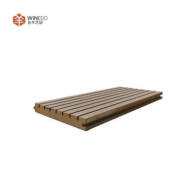 E0 Environmental Protection Grooved Acoustics Panels in Contemporary Projects