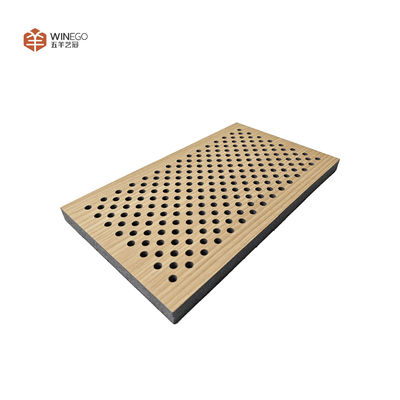 Architectural Perforated Acoustic Panel Ceiling & Wall Installation for Auditoriums