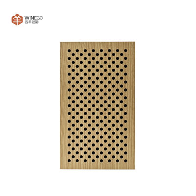 Architectural Perforated Acoustic Panel Ceiling & Wall Installation for Auditoriums
