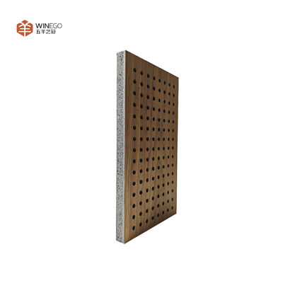 High Fire-Resistant Perforated Acoustic Panel Safe for Public Spaces Wall and Ceiling