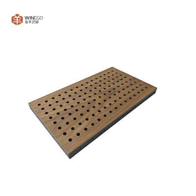 High Fire-Resistant Perforated Acoustic Panel Safe for Public Spaces Wall and Ceiling