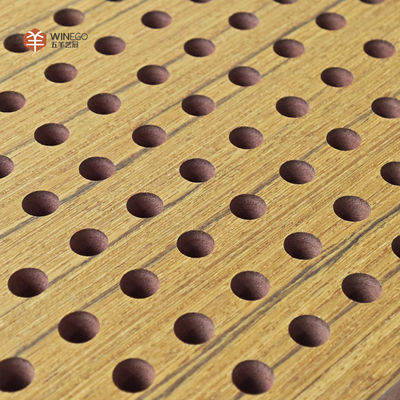 Eco-Friendly Perforated Acoustic Panel For Conference Room Sound Control