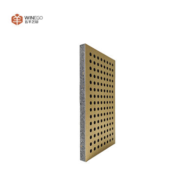 Fire-Resistant Perforated Acoustic Panel For Cinema Wall and ceilling Soundproofing