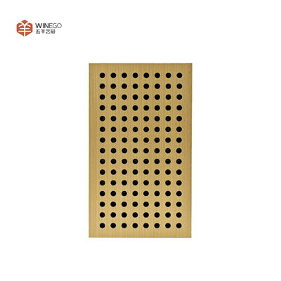 Fire-Resistant Perforated Acoustic Panel For Cinema Wall and ceilling Soundproofing