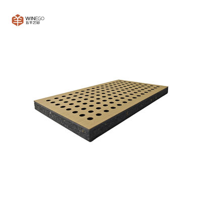 Fire-Resistant Perforated Acoustic Panel For Cinema Wall and ceilling Soundproofing