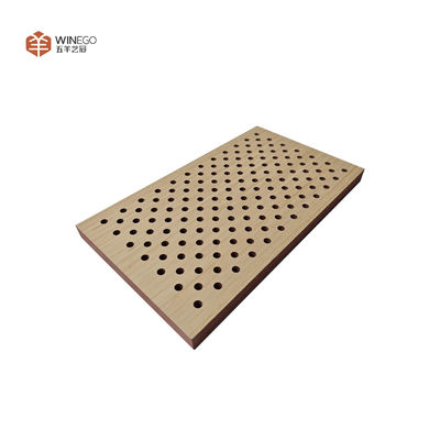 Stylish Finish Perforated Acoustic Panel For Luxury Hotel Acoustic Decoration