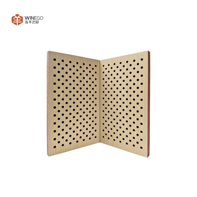 Stylish Finish Perforated Acoustic Panel For Luxury Hotel Acoustic Decoration