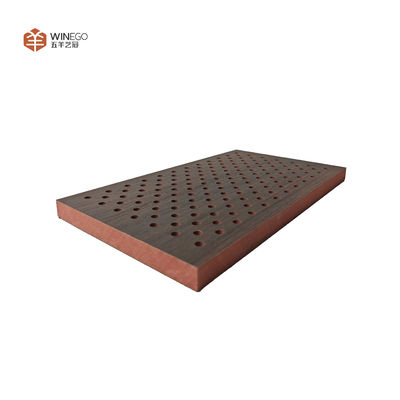 Thermal Stable Perforated Acoustic Panel For Multimedia Rooms Wall and ceiling