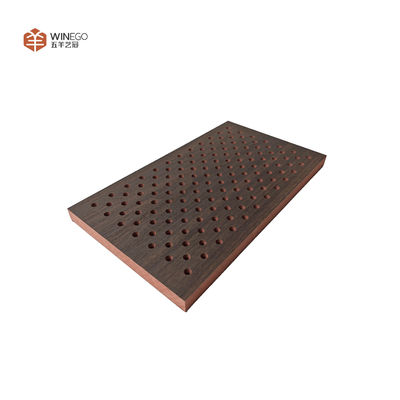 Thermal Stable Perforated Acoustic Panel For Multimedia Rooms Wall and ceiling