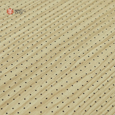 Seamless Fit Micro-Perforated Acoustic Panel For Open Plan Workspaces Wall