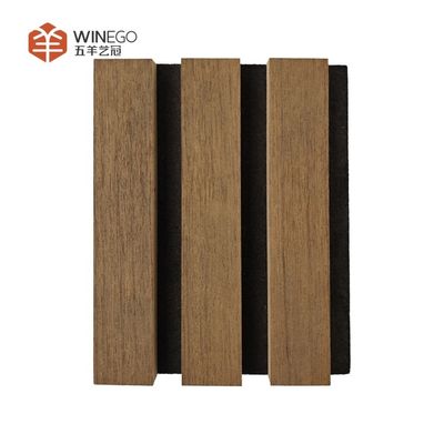 Modern Wood Slat Acoustic Panels With Different Colors For Ultimate Serenity