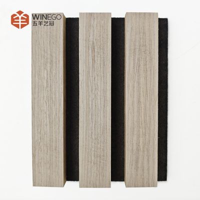 Customized Different Colors Wood Slat Acoustic Panel Meet Aesthetic Requirements